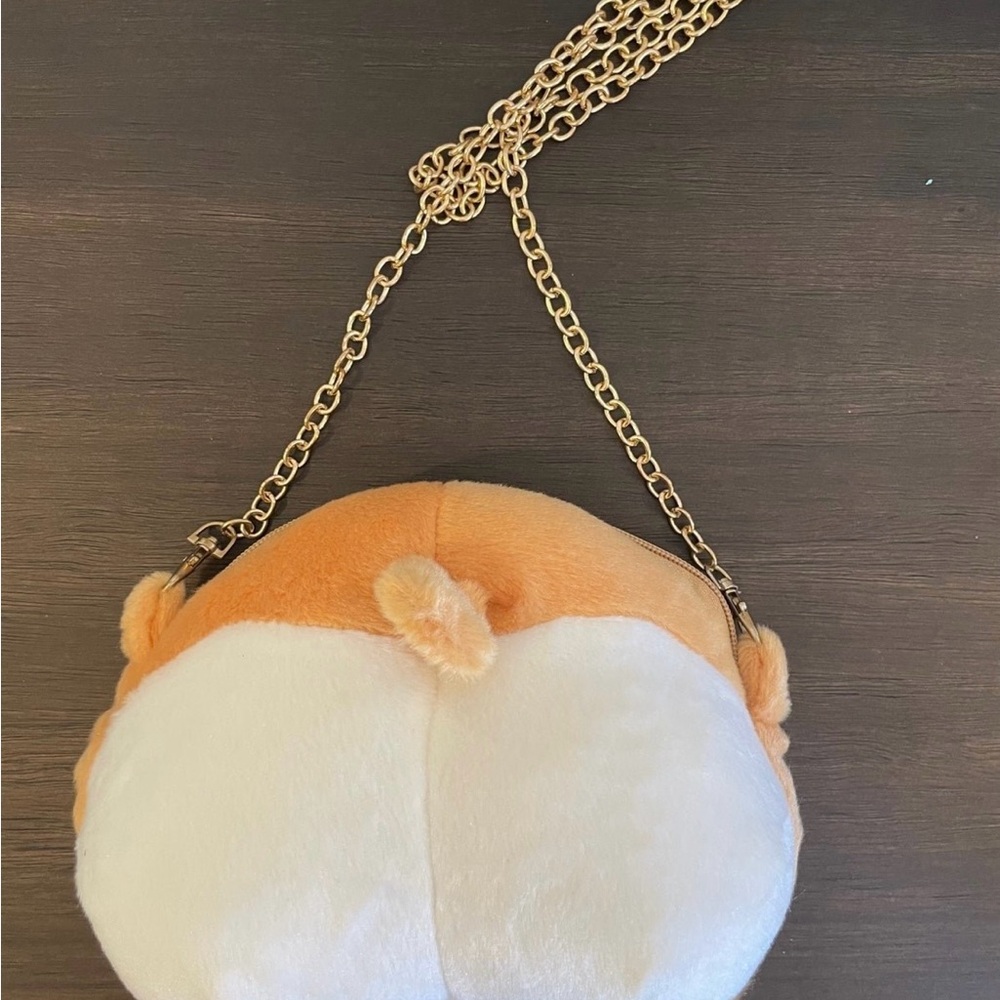 Shiba Inu Corgi Butt Bag Stuffed Animal Pillow Big Butt Coin Purse Messenger Bag